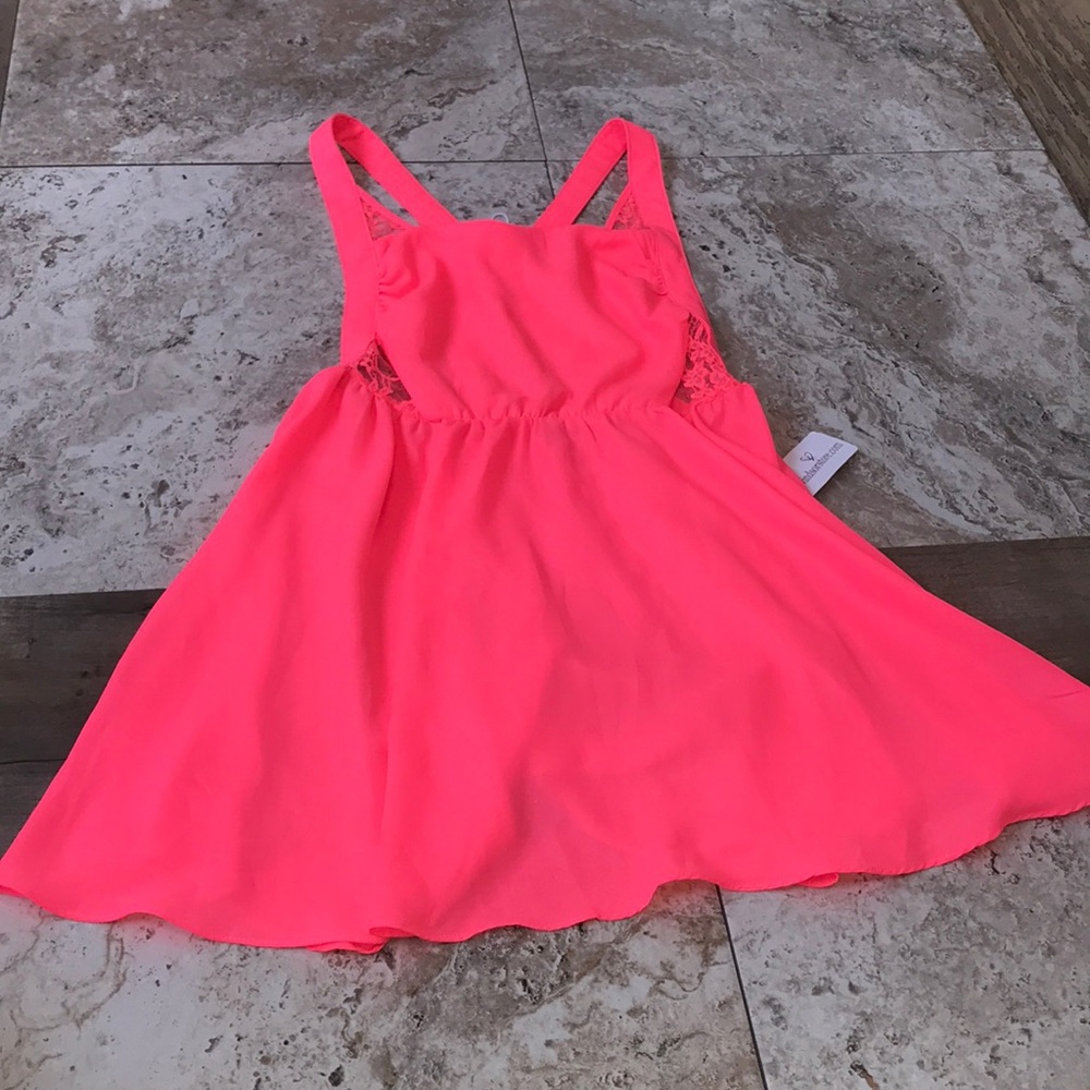 Windsor Hot Pink Sleeveless Top w/ A Strappy Back